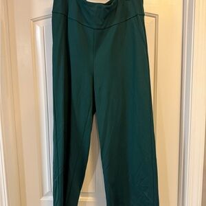 Dear Scarlett Wide-Leg Pants in Forest Green